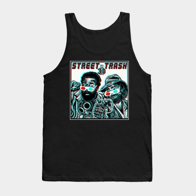 Street Trash in 3-D Tank Top by BludBros